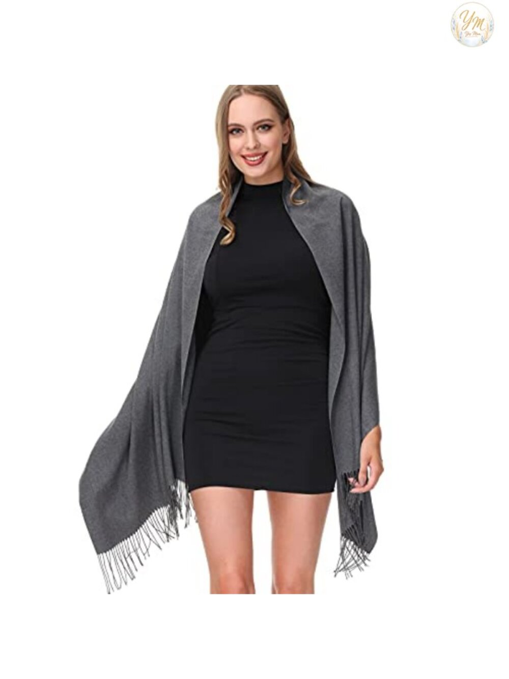 Pashmina Shawl Wrap for Evening Dresses Women Winter Warm Scarf